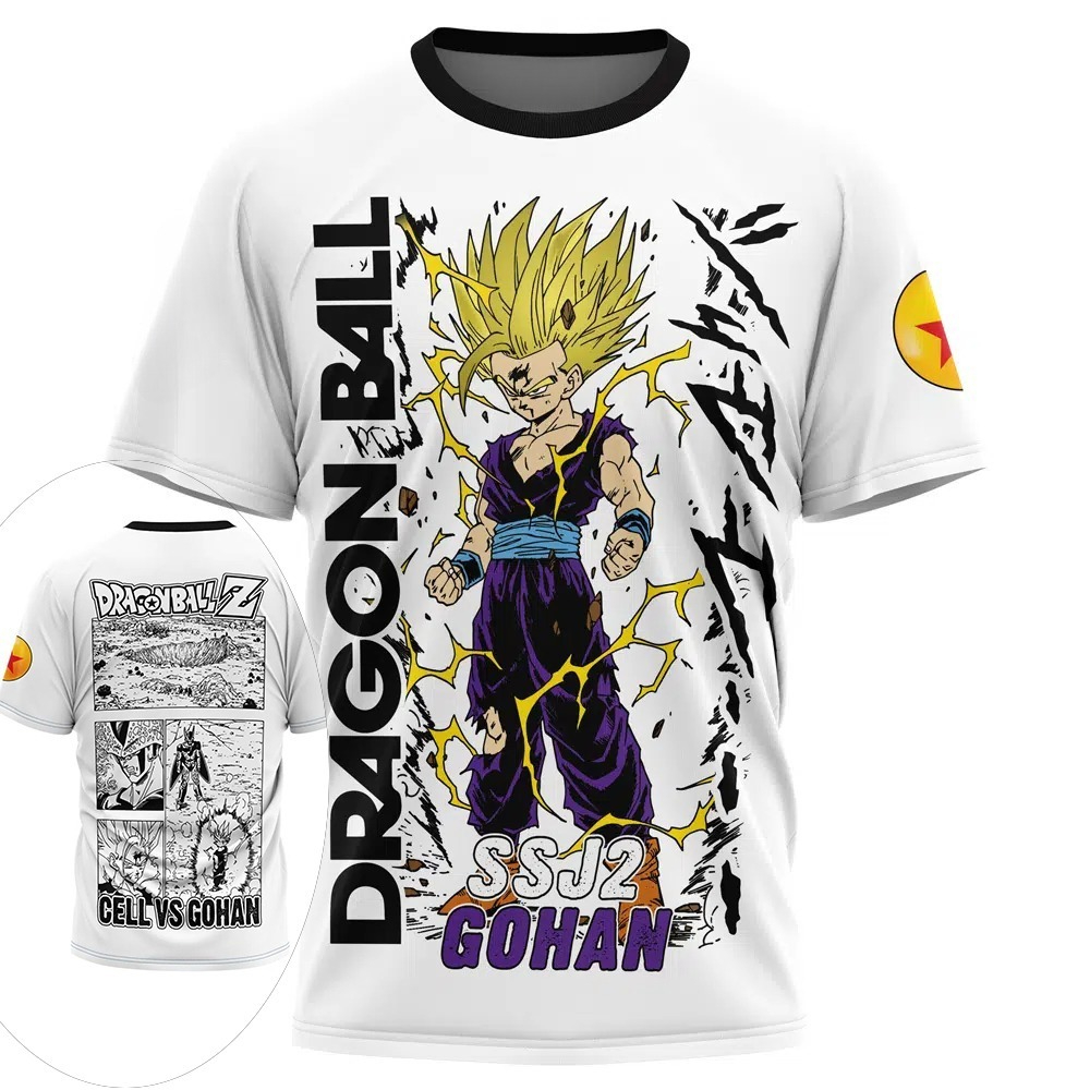 Men Accessories Unique - 2026 New Dragon Ball Gohan T-Shirt