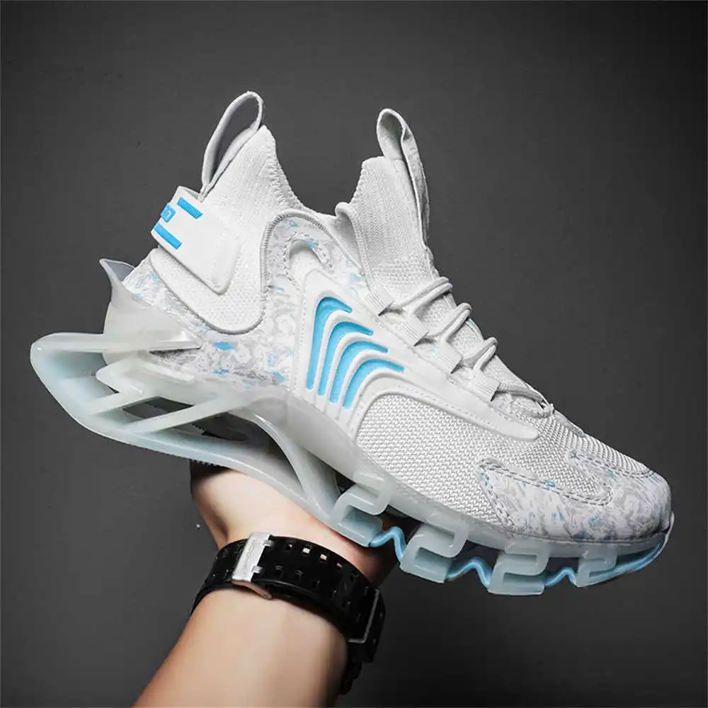 Men Accessories Unique - Blue Slipon Long Pink Boots Light
