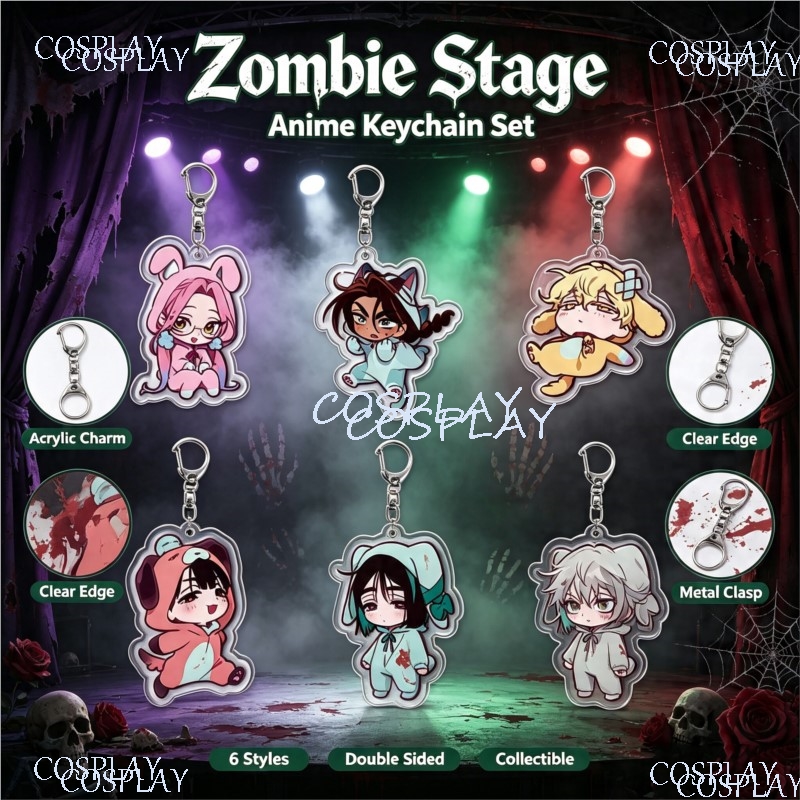 Men Accessories Fashion - Zombie Stage SUA MIZI Fashion Keychain