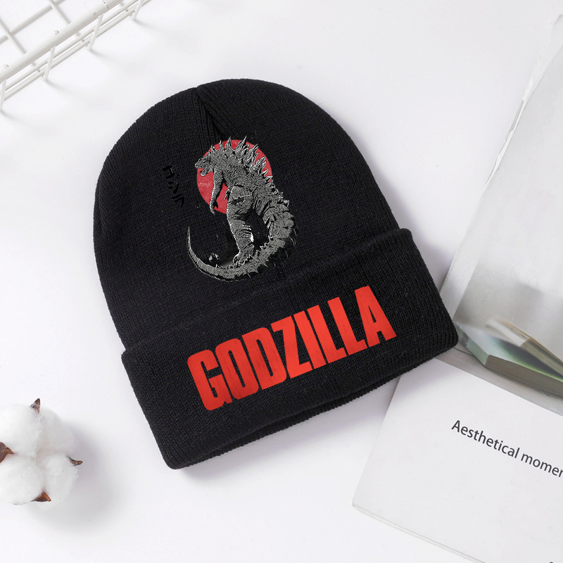 Men Accessories Unique - Godzilla Knitted Hat Winter Spring Cool
