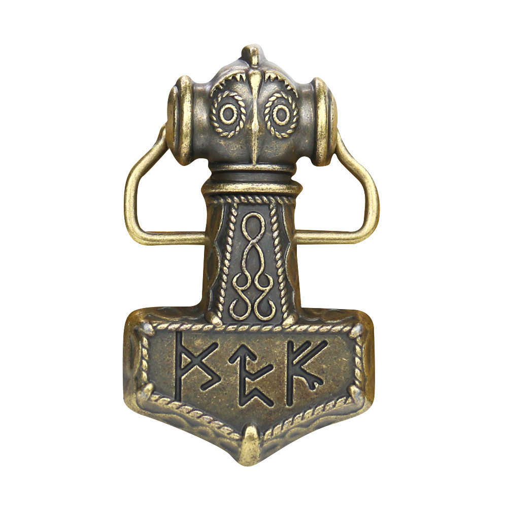Western Odin Hammer Belt Buckl - огляд і ціна Men'S Viking Accessories