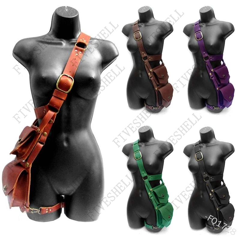 Medieval Renaissance Waist PU  - огляд і ціна Men'S Viking Accessories