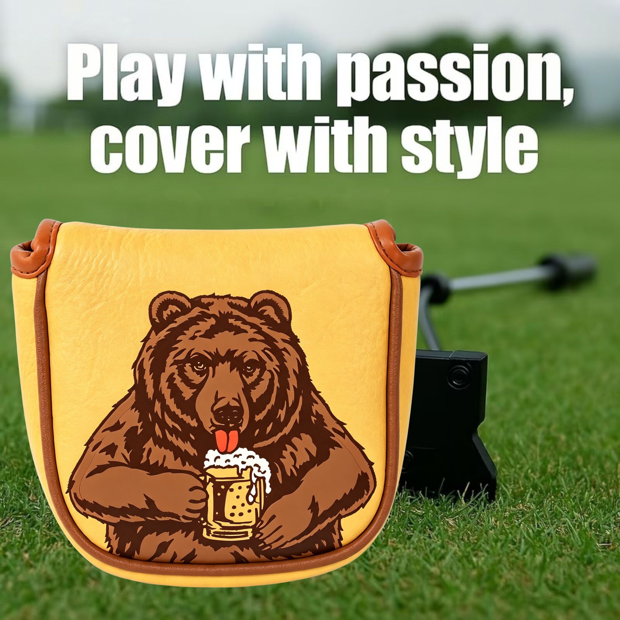 Skull Embroidered Golf Mallet  - огляд і ціна Men'S Accessories Golf