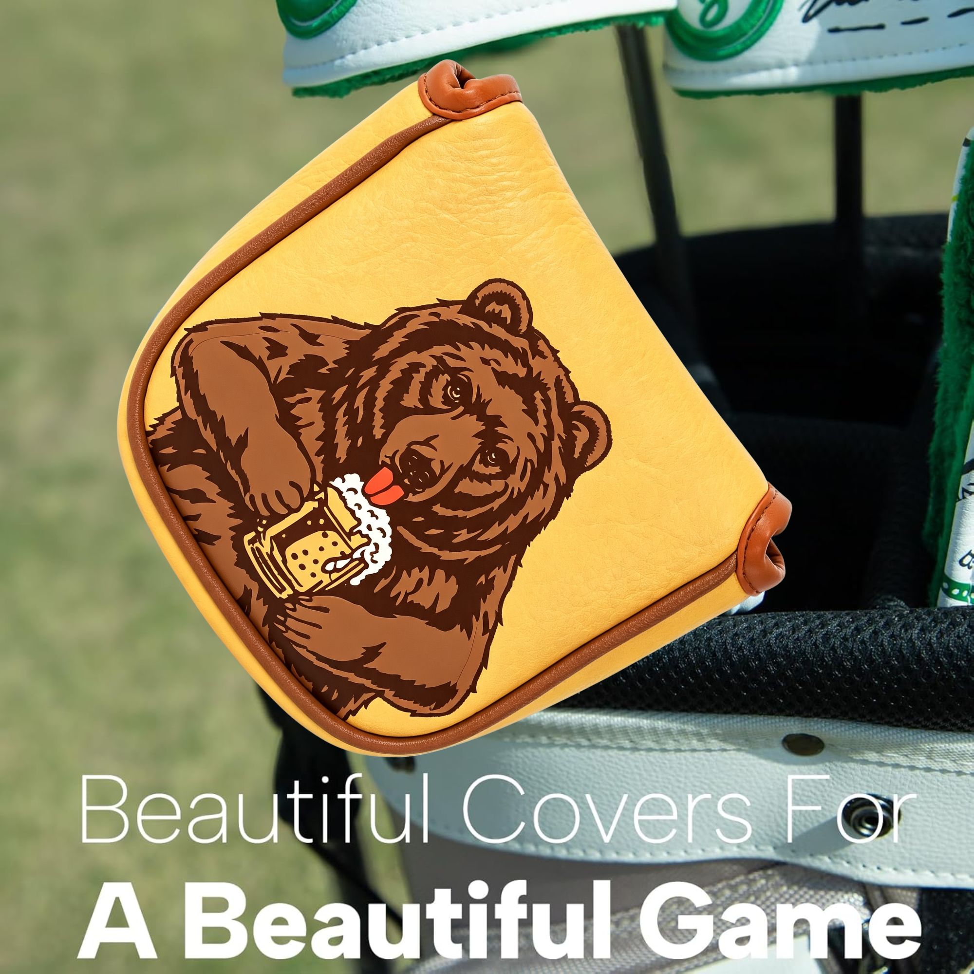 Skull Embroidered Golf Mallet  - огляд і ціна Men'S Accessories Golf
