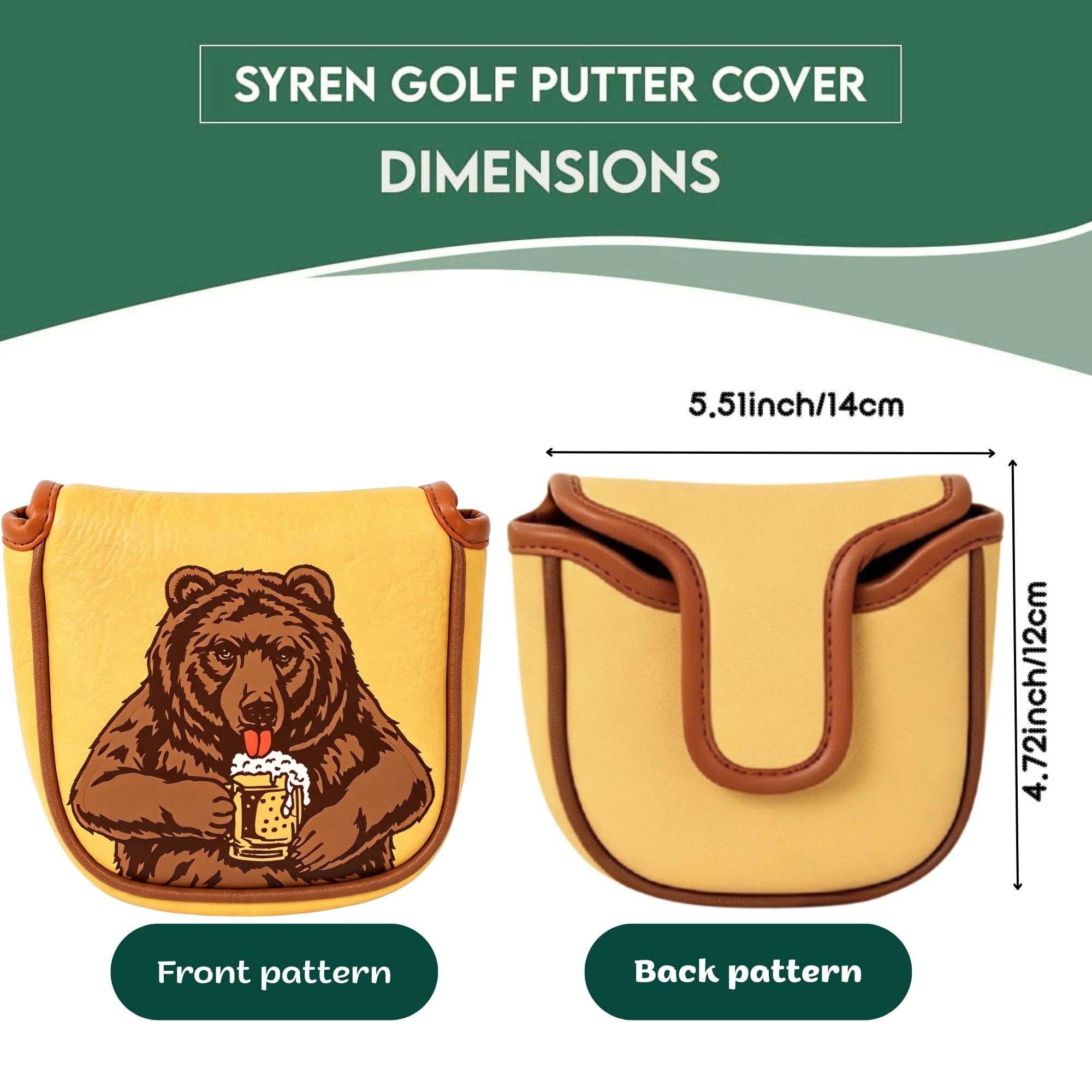 Skull Embroidered Golf Mallet  - огляд і ціна Men'S Accessories Golf