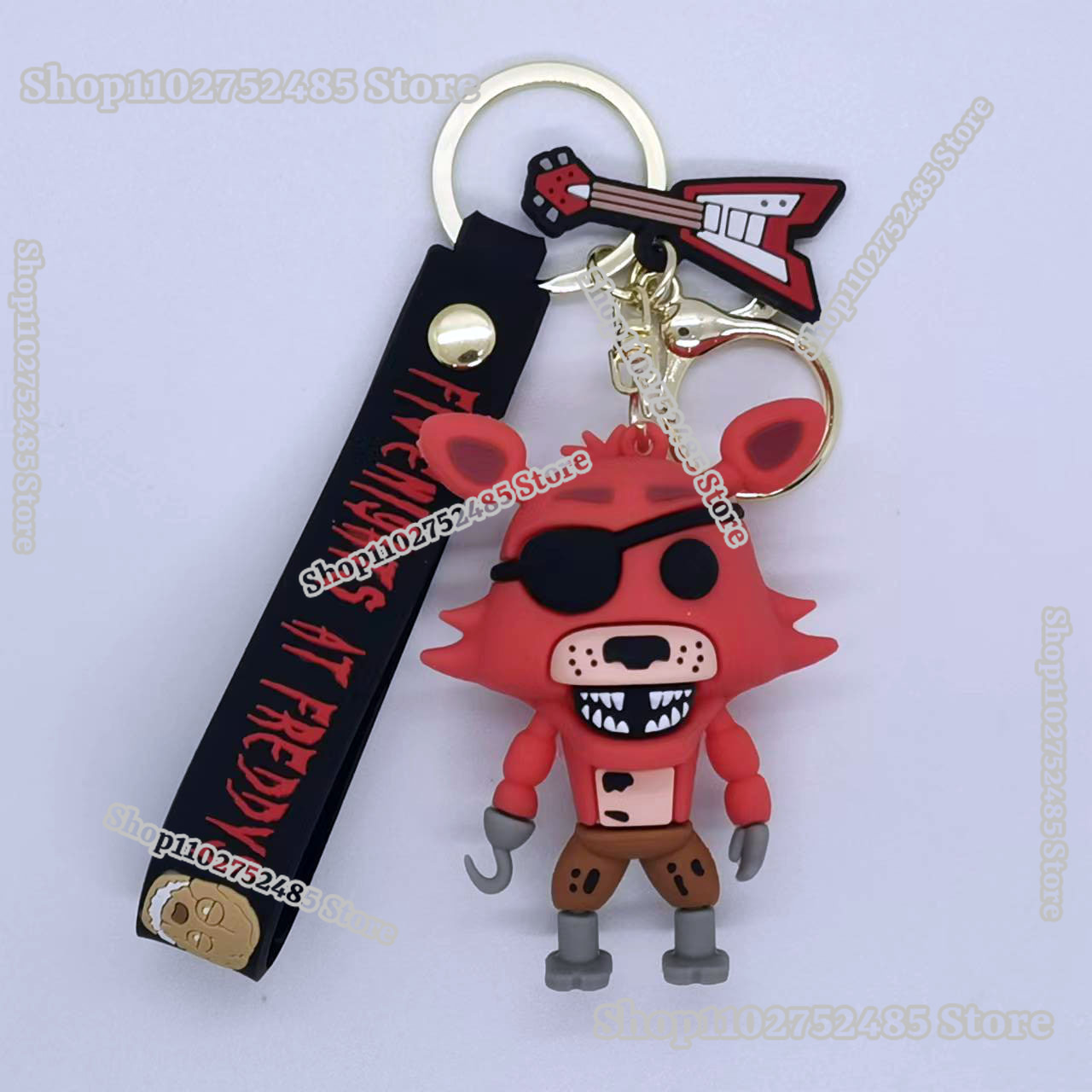 5pcs Cartoon Anime FNAF Figure - огляд і ціна Men Accessories Ring