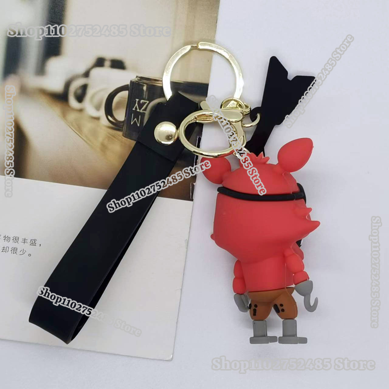 5pcs Cartoon Anime FNAF Figure - огляд і ціна Men Accessories Ring