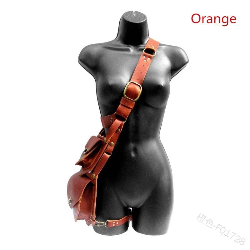 Medieval Pouch Bag Belt Leathe - огляд і ціна Men'S Viking Accessories