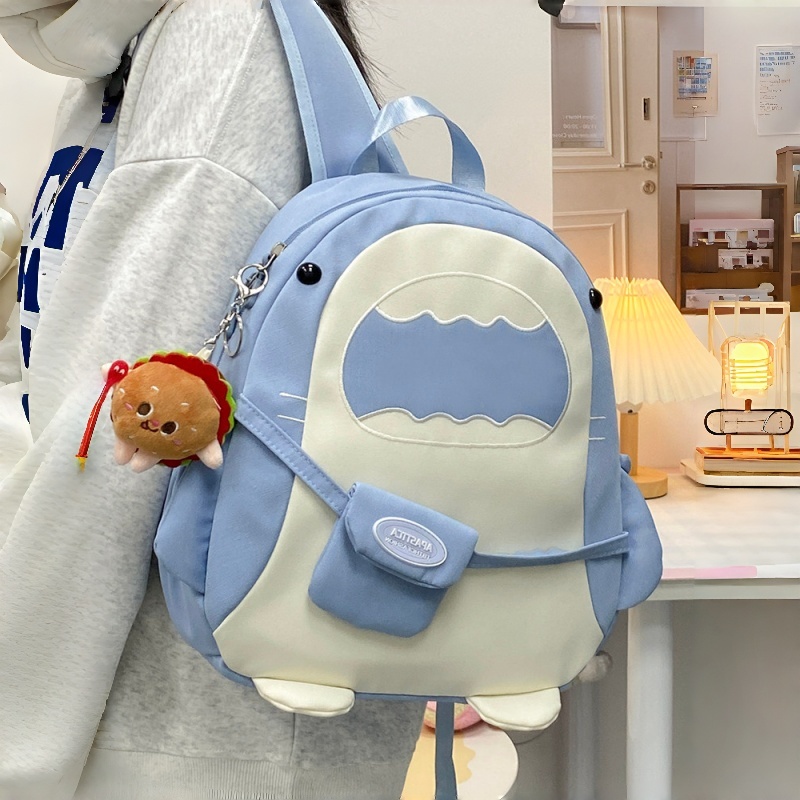 Cute Cartoon Shark Backpack Ka - огляд і ціна Men'S Accessories Travel Bag