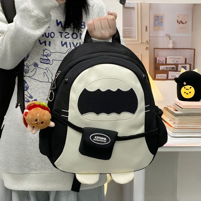 Cute Cartoon Shark Backpack Ka - огляд і ціна Men'S Accessories Travel Bag