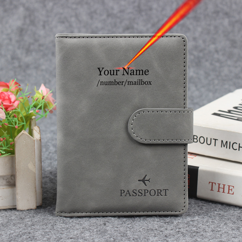 Magnetic Button Passport Cover - огляд і ціна Men'S Accessories Travel Bag