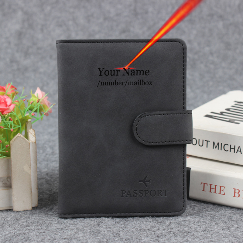Magnetic Button Passport Cover - огляд і ціна Men'S Accessories Travel Bag