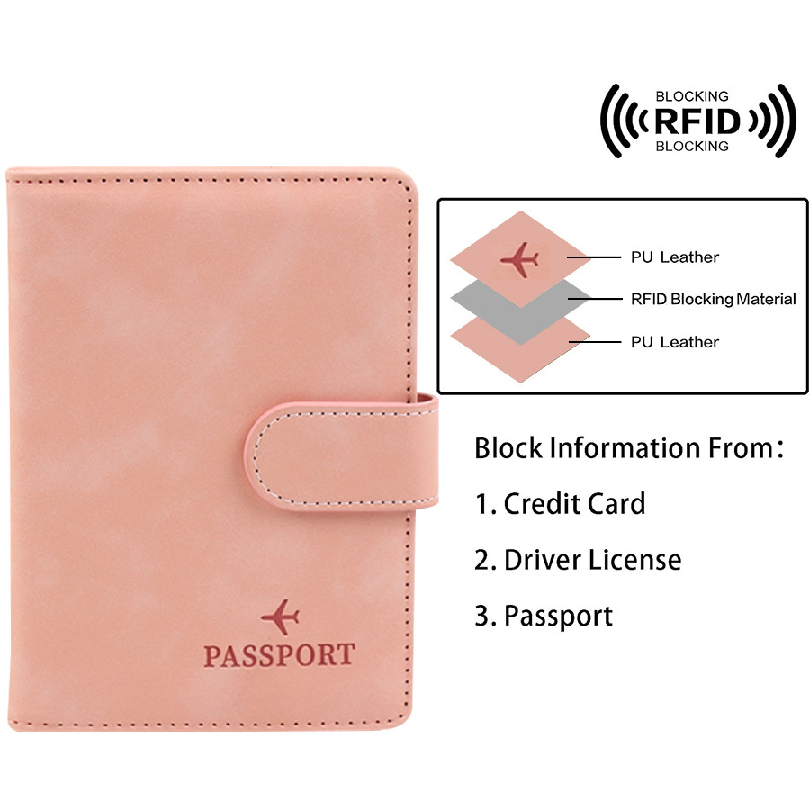 Magnetic Button Passport Cover - огляд і ціна Men'S Accessories Travel Bag