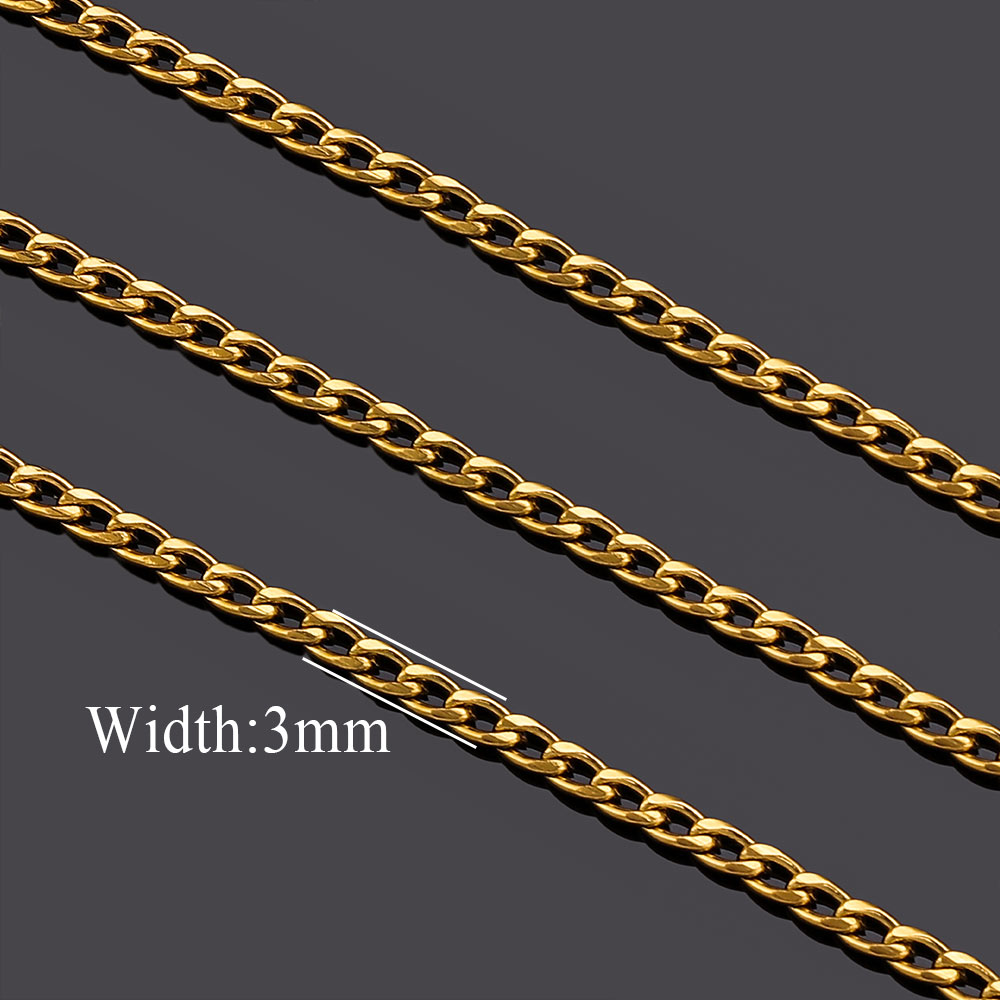 2meter Stainless Steel Lips NK - огляд і ціна Men'S Accessories Chain