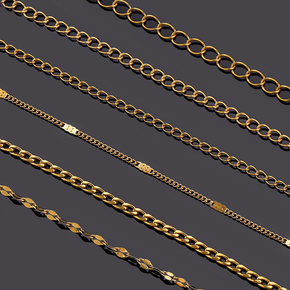 2meter Stainless Steel Lips NK - огляд і ціна Men'S Accessories Chain