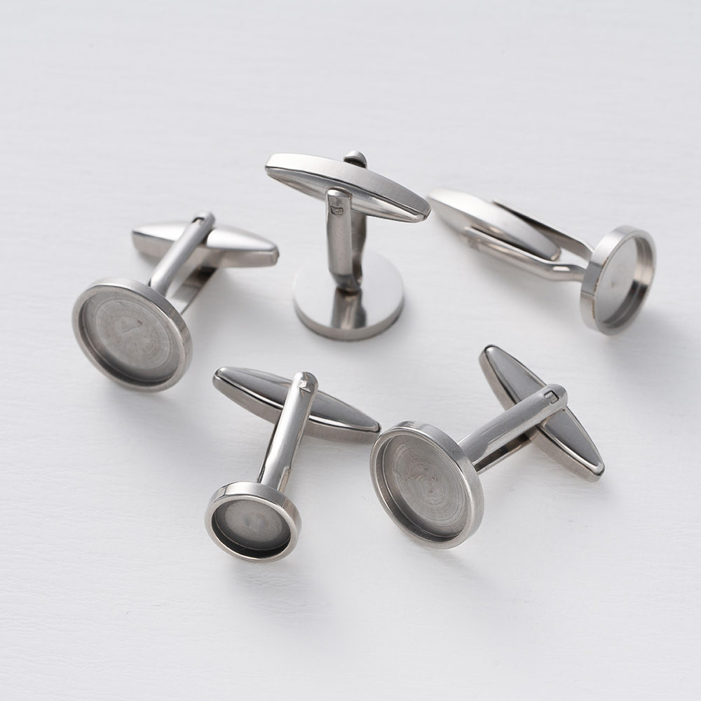 5Pcs Stainless Steel Cufflinks - огляд і ціна Men Accessories Ring