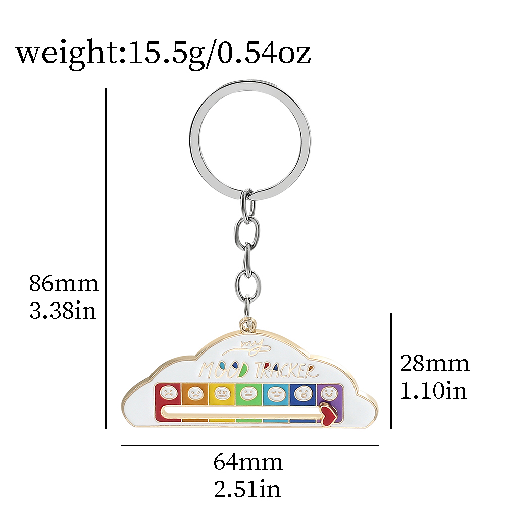 Cloud Shape Keychain Sliding I - огляд і ціна Men'S Accessories Chain