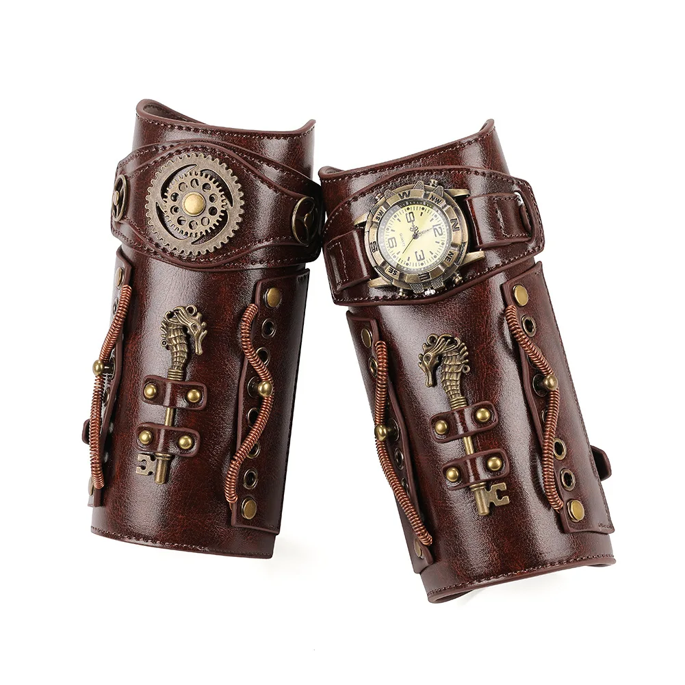 Steampunk Men Clock Gear Armor - огляд і ціна Men'S Viking Accessories