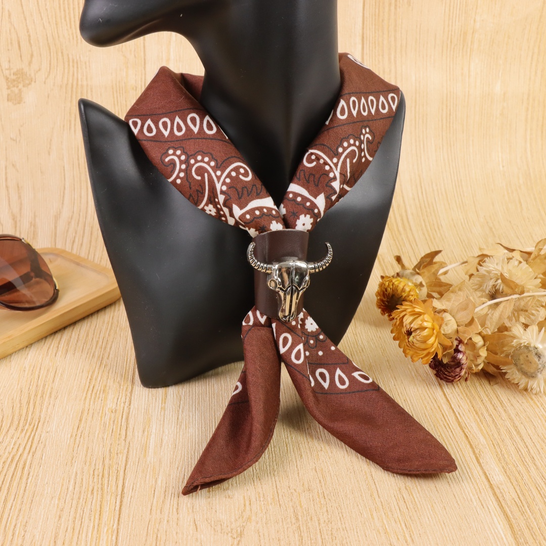 Artistic Cotton Square Scarf A - огляд і ціна Men Accessories Ring