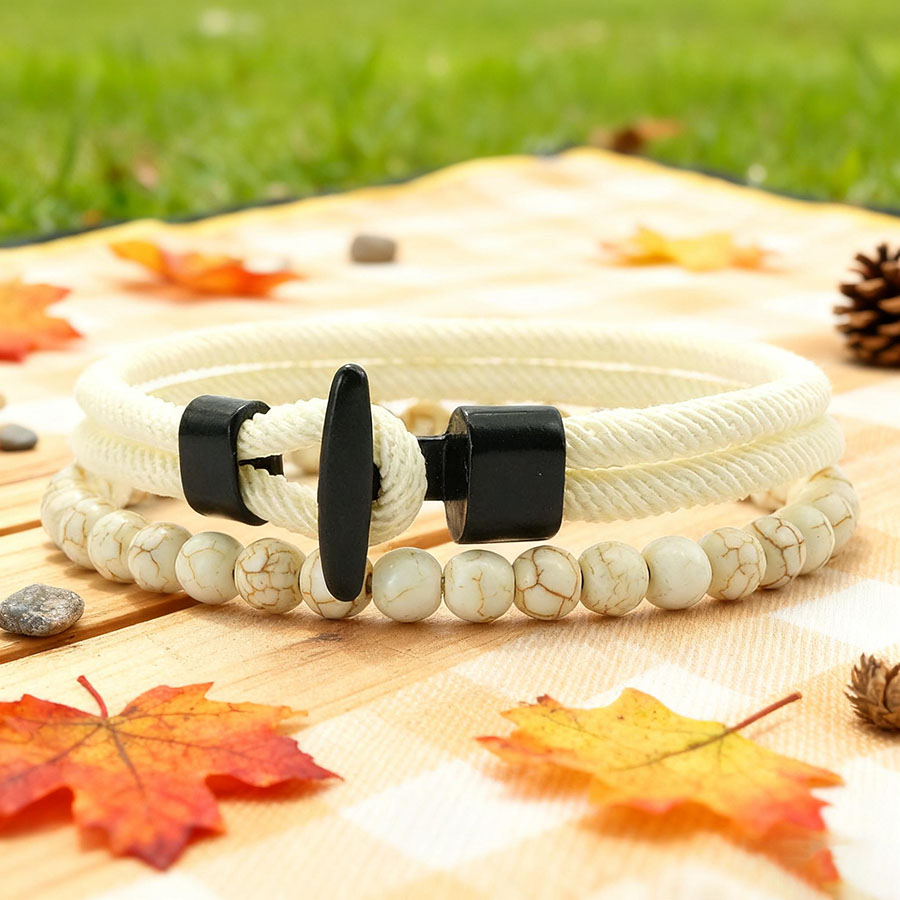 Unique Anchor 2Pcs Man Bracele - огляд і ціна Men Accessories Unique