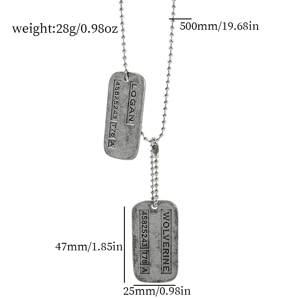 X-Men Wolverine Military Card  - огляд і ціна Men Accessories Fashion