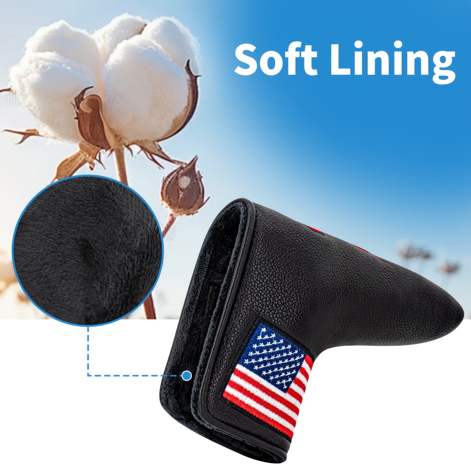 1pc USA Style Golf Putter Cove - огляд і ціна Men'S Accessories Golf
