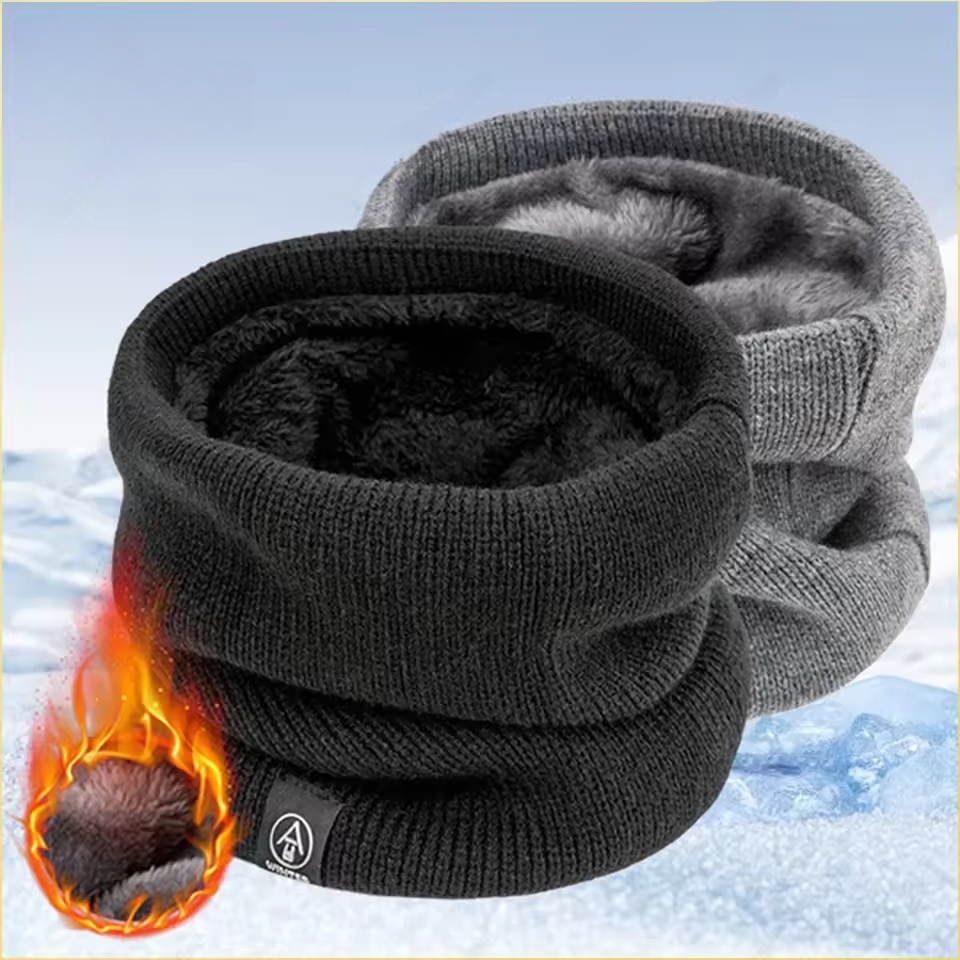 Winter Neck Warmer Scarf Fleec - огляд і ціна Men Accessories Ring