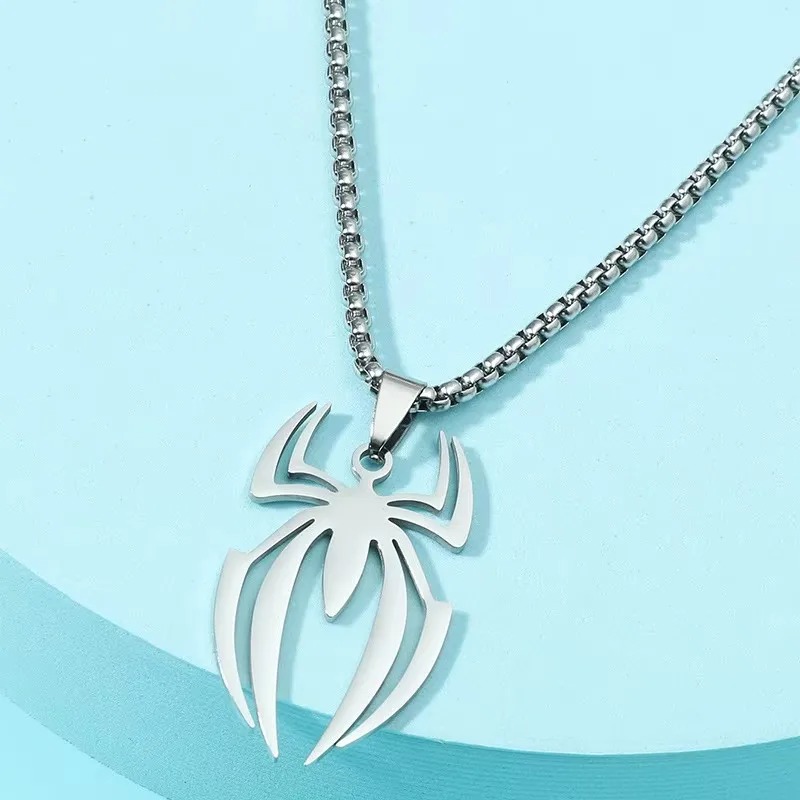 Gothic Spider Shape Necklace S - огляд і ціна Men'S Accessories Chain