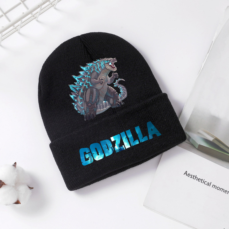 Godzilla Knitted Hat Winter Sp - огляд і ціна Men Accessories Unique