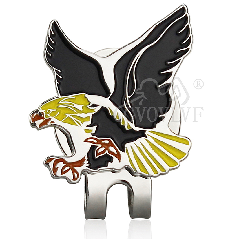 1pc Yellow Eagle Golf Hat Clip - огляд і ціна Men'S Accessories Golf