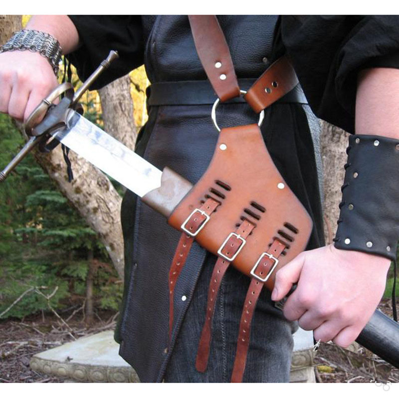 Medieval Shoulder Strap Sword  - огляд і ціна Men'S Viking Accessories