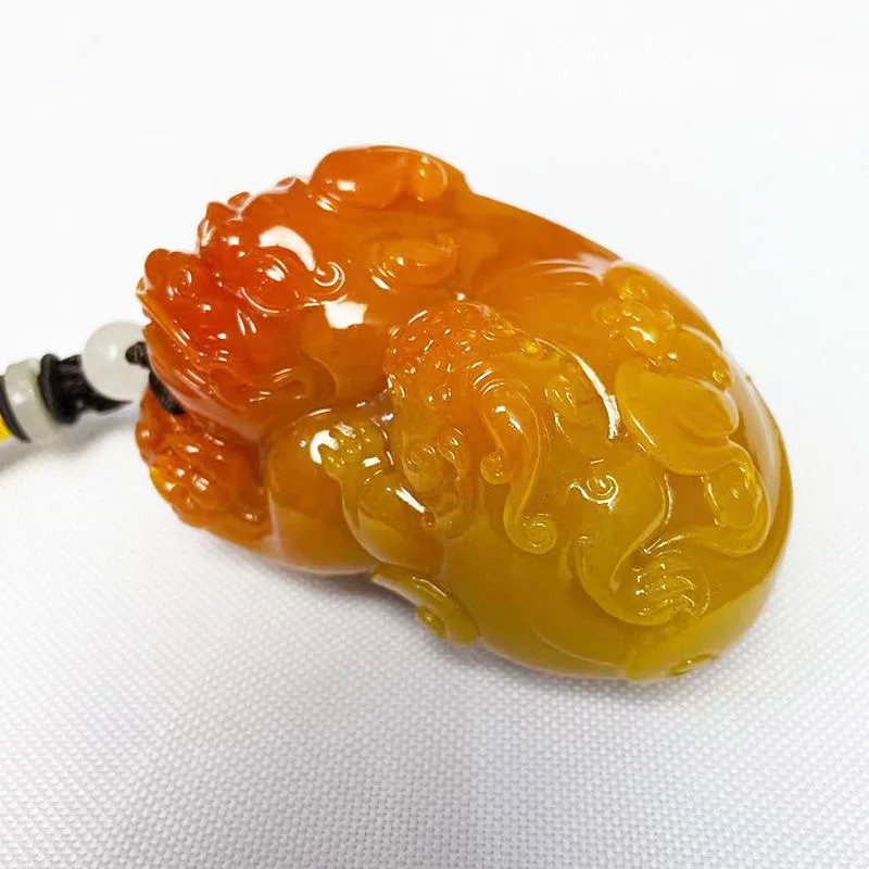 Natural Huang Longyu Pixiu Pen - огляд і ціна Men'S Accessories Chain