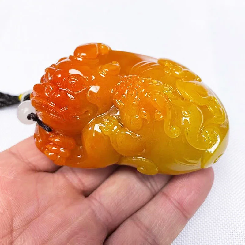 Natural Huang Longyu Pixiu Pen - огляд і ціна Men'S Accessories Chain